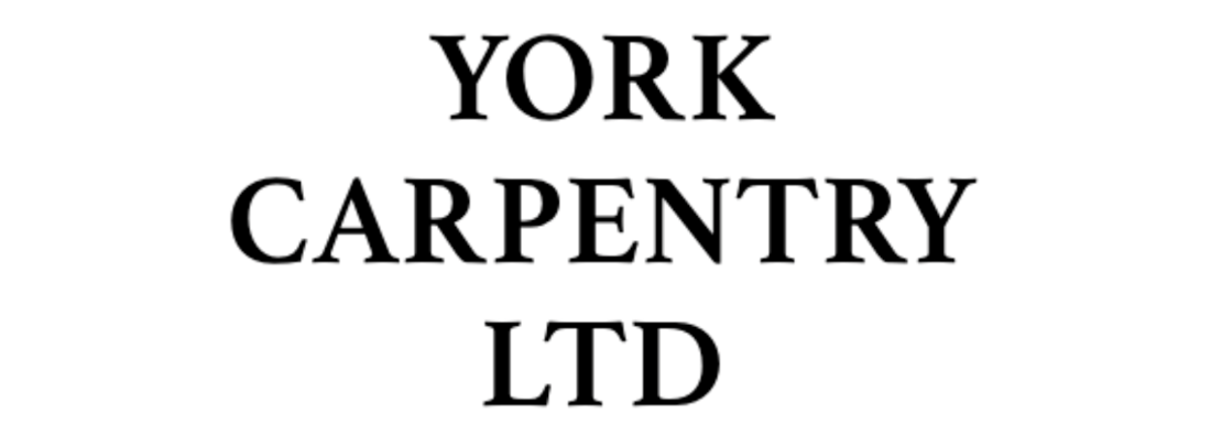 Main header - "York Carpentry"