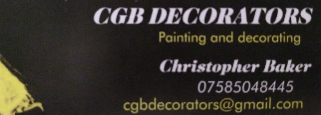 Main header - "CGB Decorators"