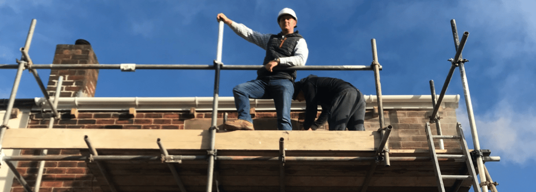 Main header - "Future Proof Roofing & Building"