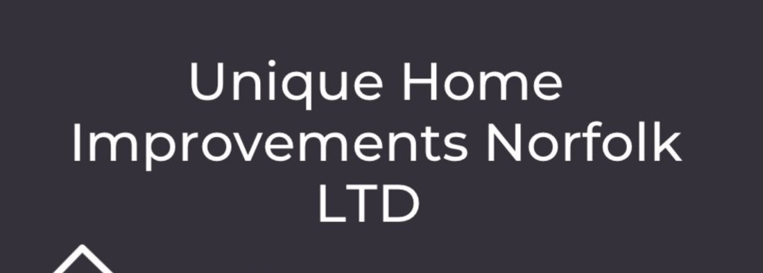 Main header - "Unique Home Improvements Norfolk"