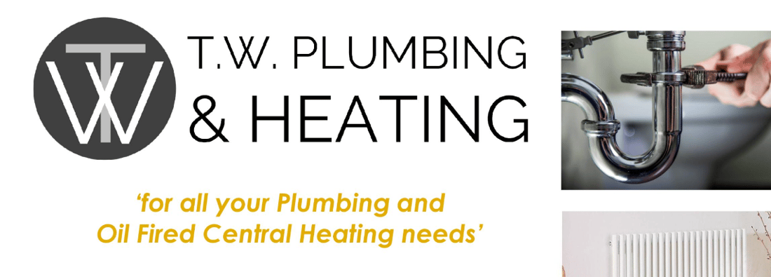 Main header - "TW Plumbing & Heating"