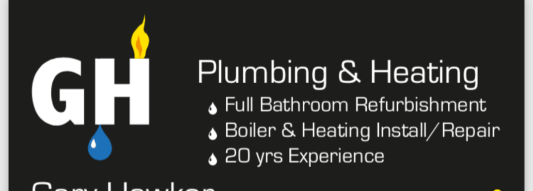 Main header - "GH Plumbing & Heating"