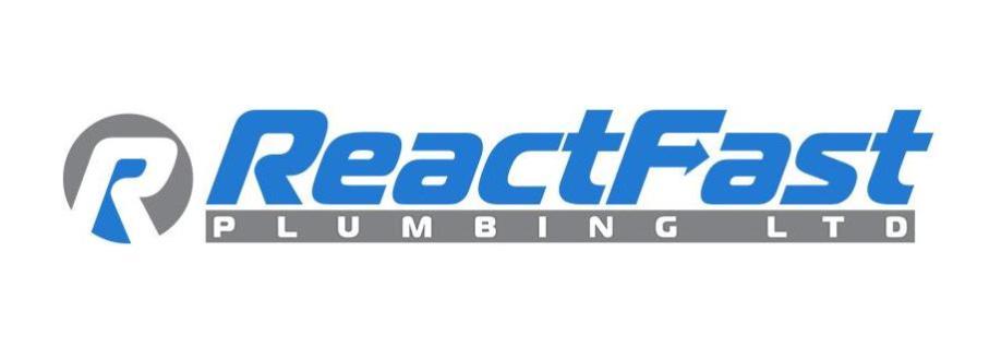 Main header - "Reactfast Plumbing Ltd"