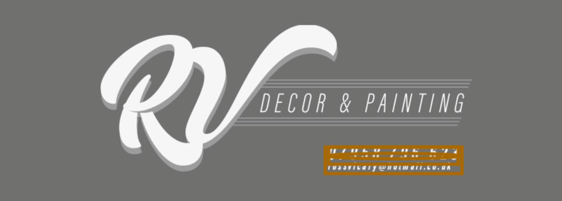 Main header - "RV Decor & Painting"