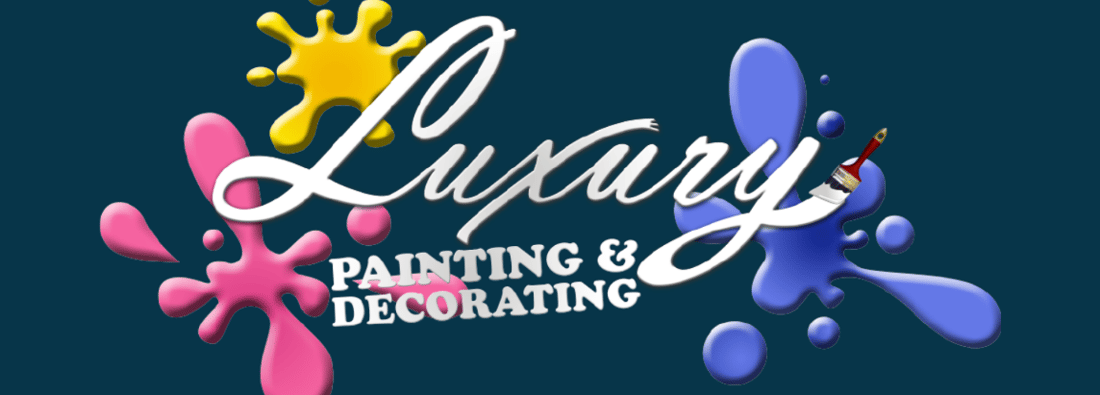 Main header - "LUXURY PAINTING AND DECORATING"
