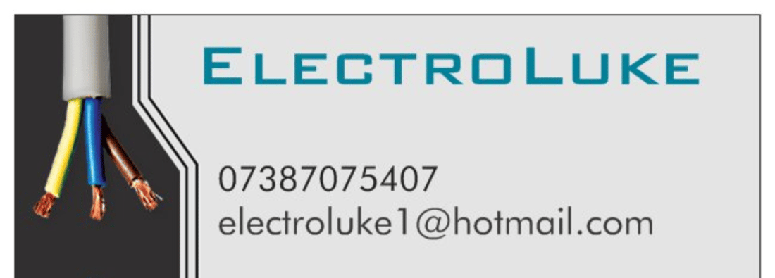 Main header - "ELECTROLUKE"