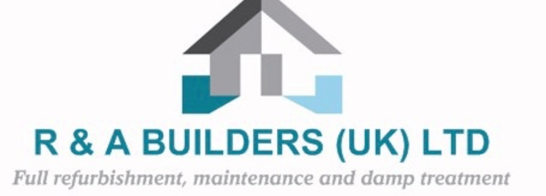 Main header - "R&A BUILDERS UK LIMITED"