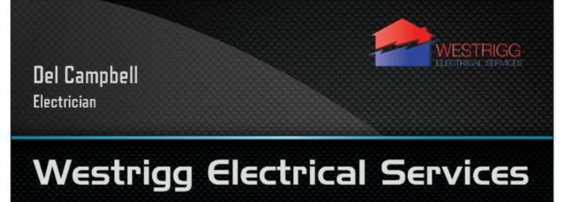 Main header - "WESTRIGG ELECTRICAL SERVICES"