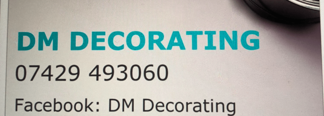 Main header - "DM Decorators"