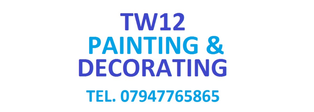 Main header - "TW12 Painting and Decorating"