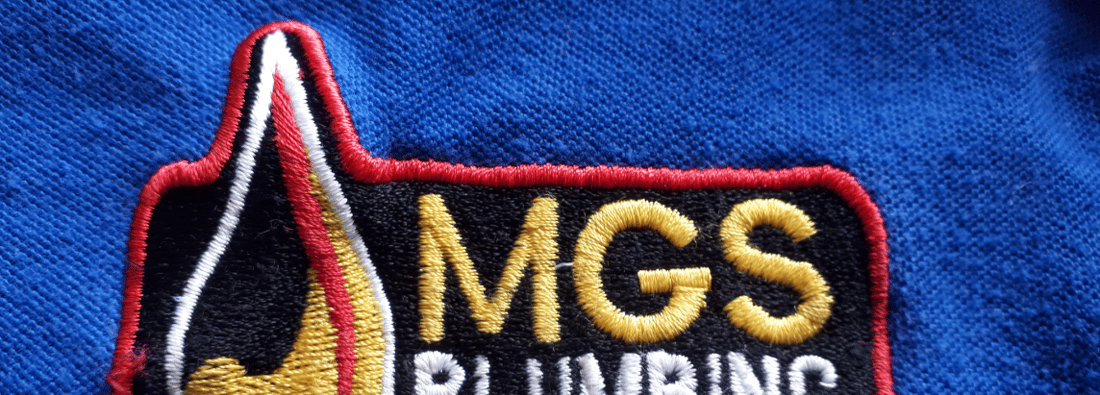 Main header - "MGS Plumbing & Gas"