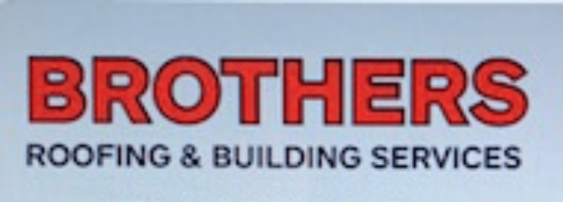 Main header - "BROTHERS ROOFING & BUILDING SERVICES"