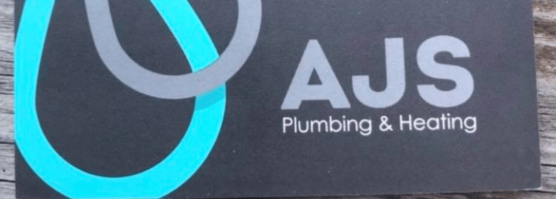 Main header - "ajs plumbing and heating"
