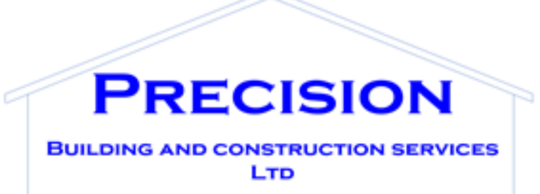 Main header - "PRECISION BUILDING & CONSTRUCTION SERVICES LTD"