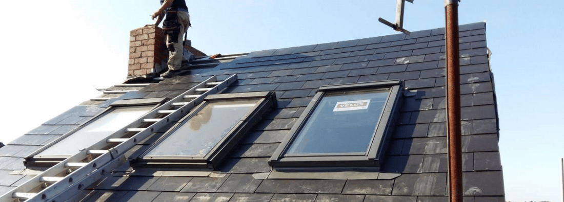 Main header - "BM Home Improvements Roofing & Driveways"