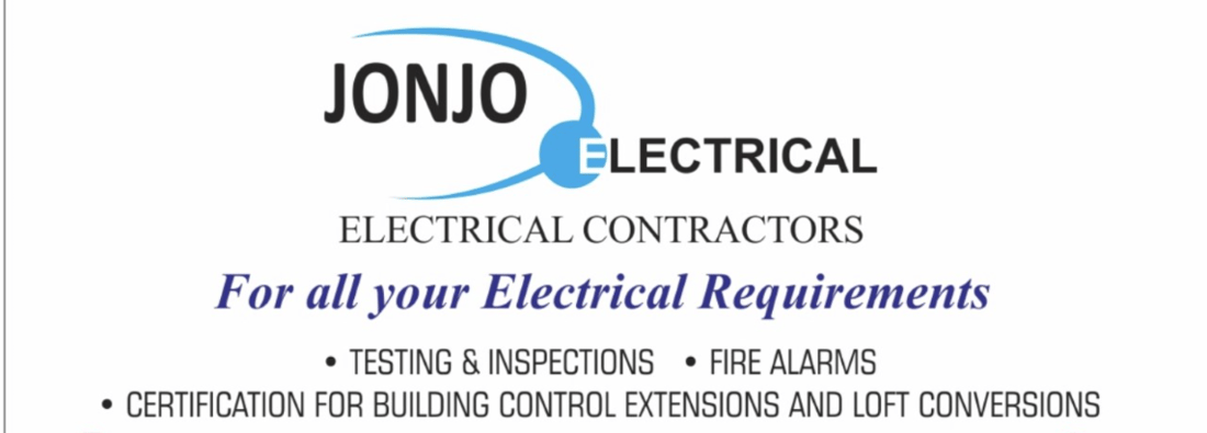 Main header - "Jonjo Electrical"