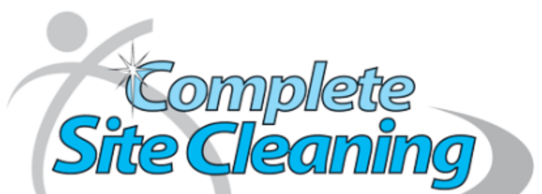 Main header - "COMPLETE SITE CLEANING"