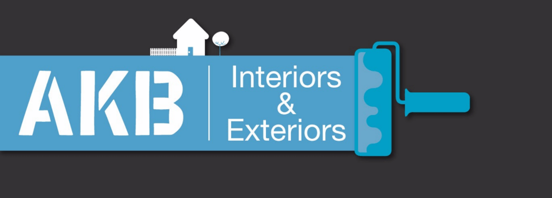 Main header - "AKB Interiors & Exteriors"