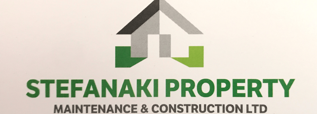 Main header - "STEFANAKI PROPERTY MAINTENANCE & CONSTRUCTION LTD"