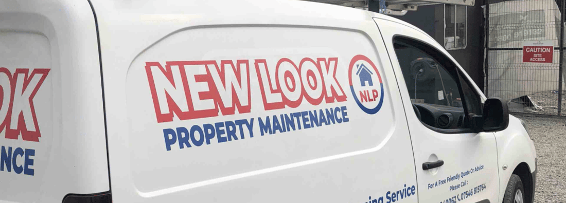 Main header - "New Look Property Maintenance"