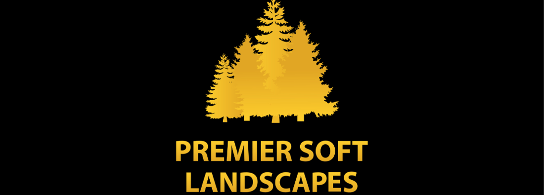 Main header - "Premier Soft Landscapes"