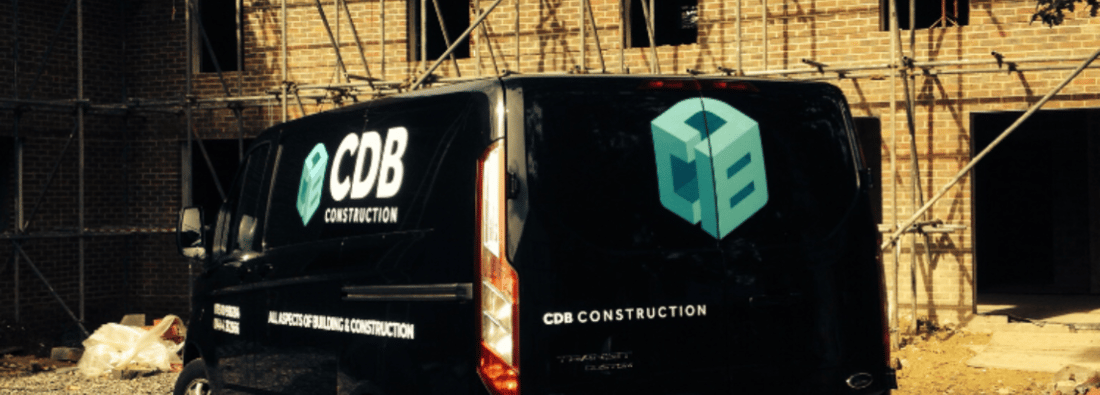 Main header - "CDB CONSTRUCTION"