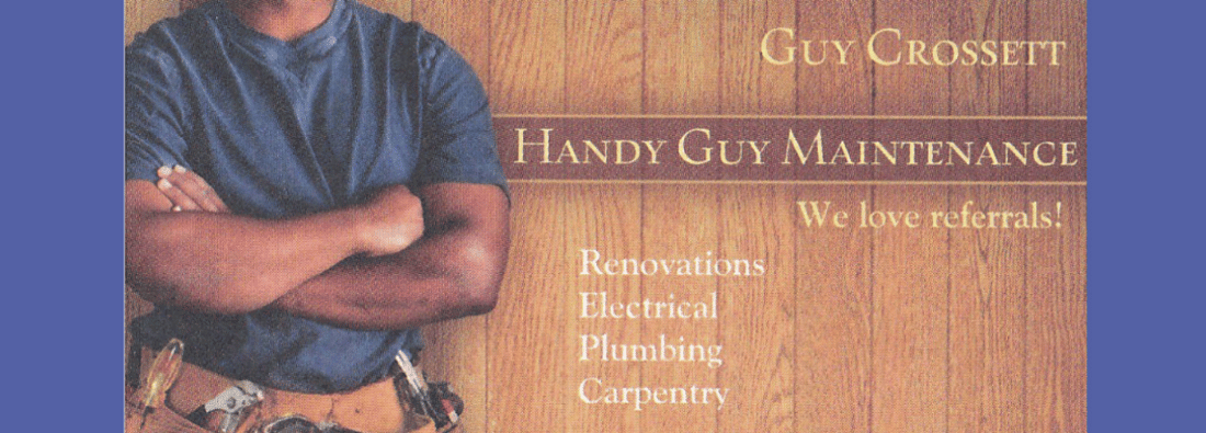 Main header - "Handy Guy Maintenance"
