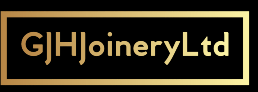 Main header - "GJH JOINERY LTD"