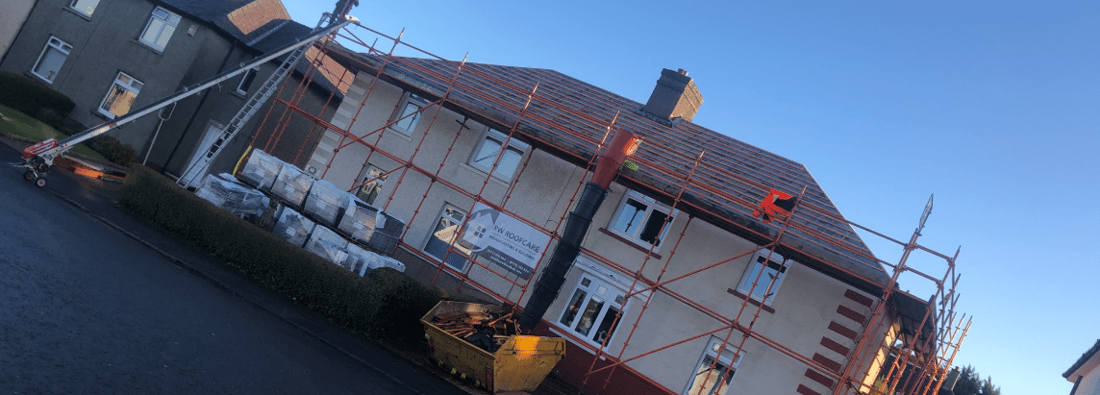 Main header - "RW Roofcare"