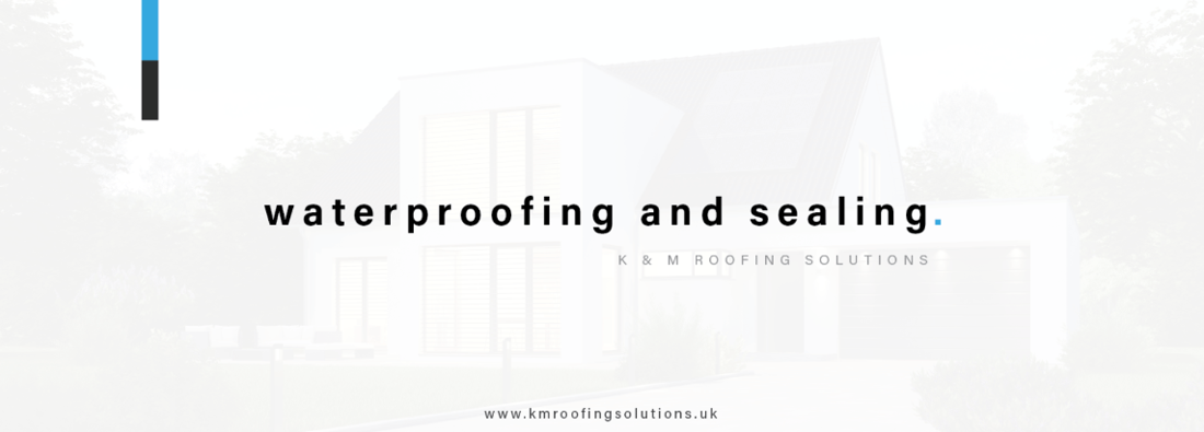 Main header - "K & M ROOFING SOLUTIONS LTD"