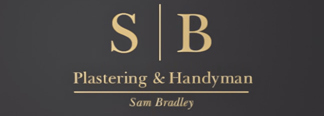 Main header - "S B PLASTERING & HANDYMAN"