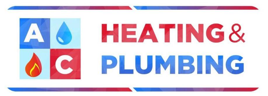 Main header - "A&C Heating and Plumbing"