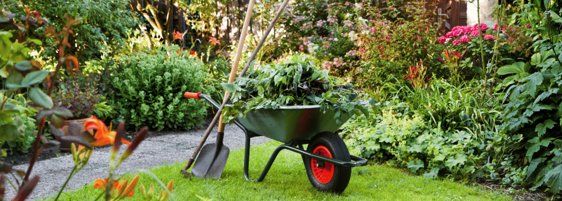 Main header - "K.M. Services. Home and Garden Maintenance."