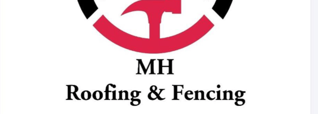 Main header - "MH  Roofing & Home Improvements"