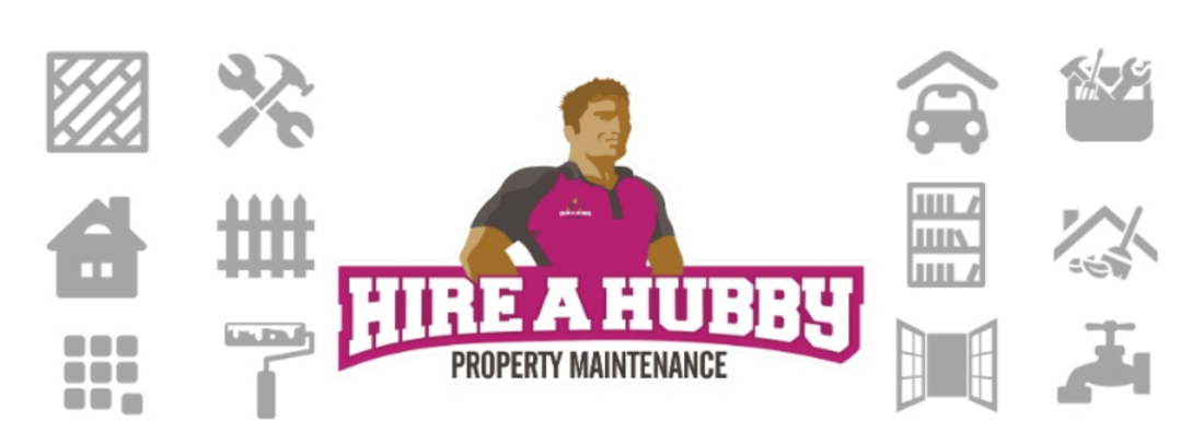 Main header - "Hire A Hubby Property Maintenance"