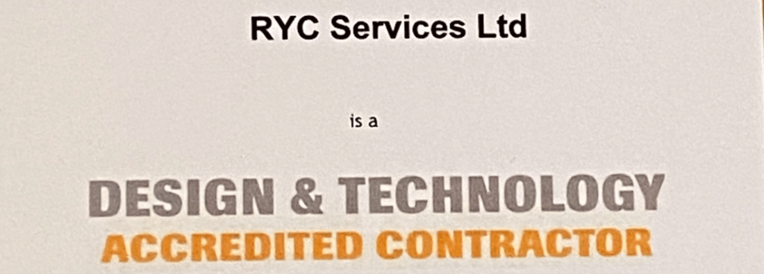 Main header - "RYC SERVICES LTD"