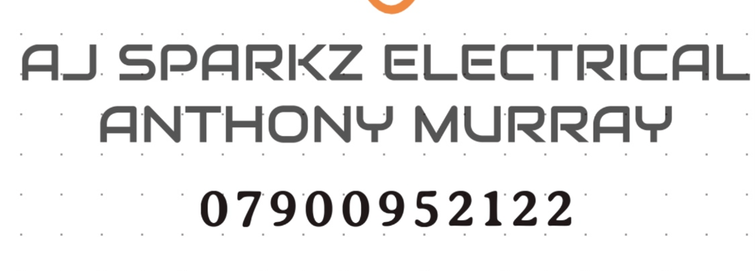 Main header - "AJ Sparkz Electrical"