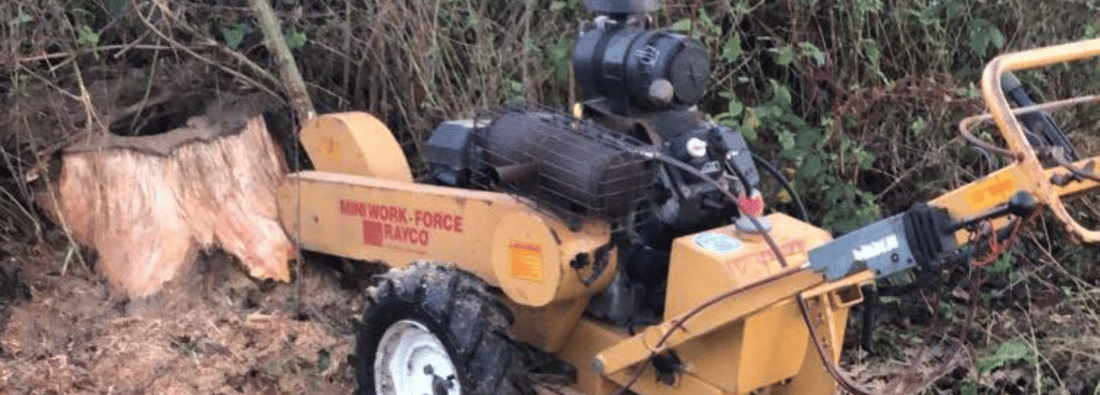 Main header - "Doncaster stump grinding"