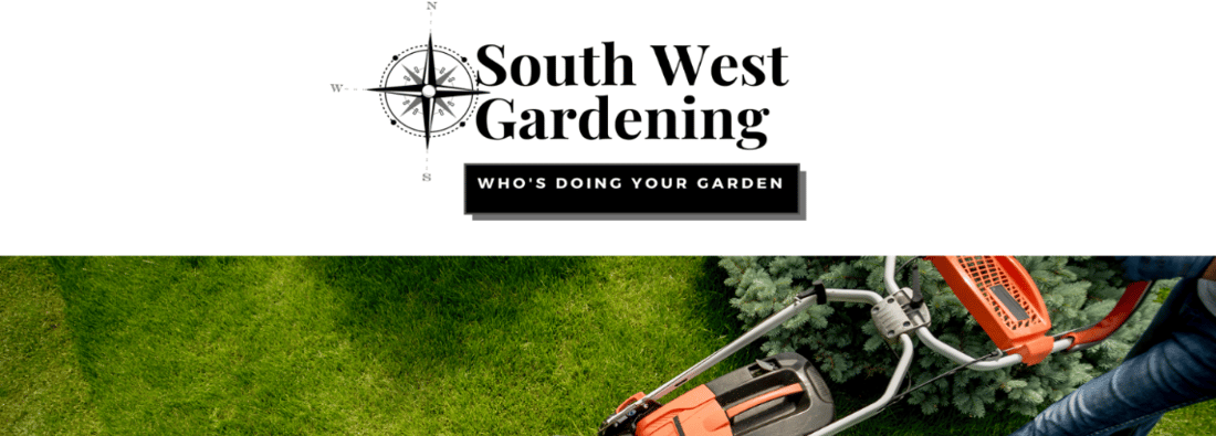 Main header - "South West Gardening"