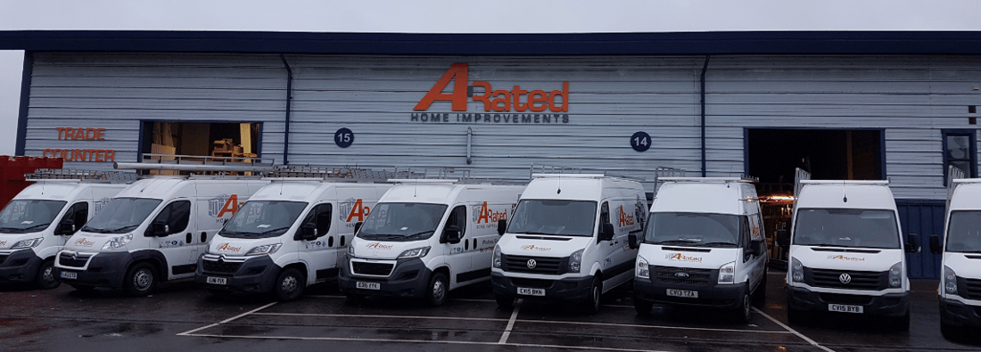 Main header - "A RATED HOME IMPROVEMENTS LIMITED"