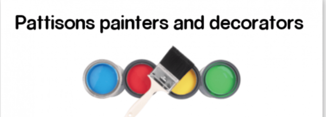 Main header - "Pattison's Painters and Decorators"