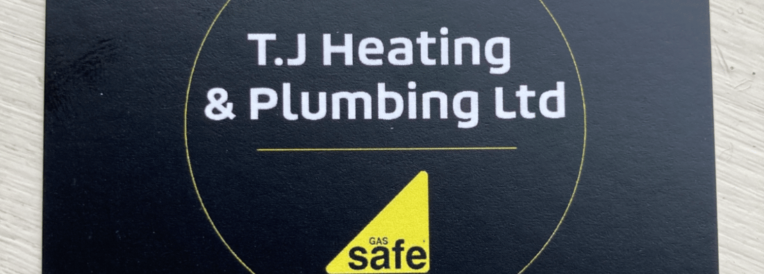 Main header - "T J Heating LTD"