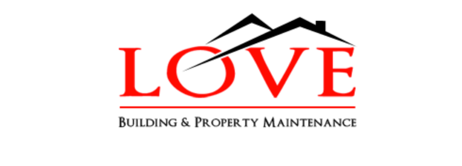 Main header - "LOVE Building & Property Maintenance"