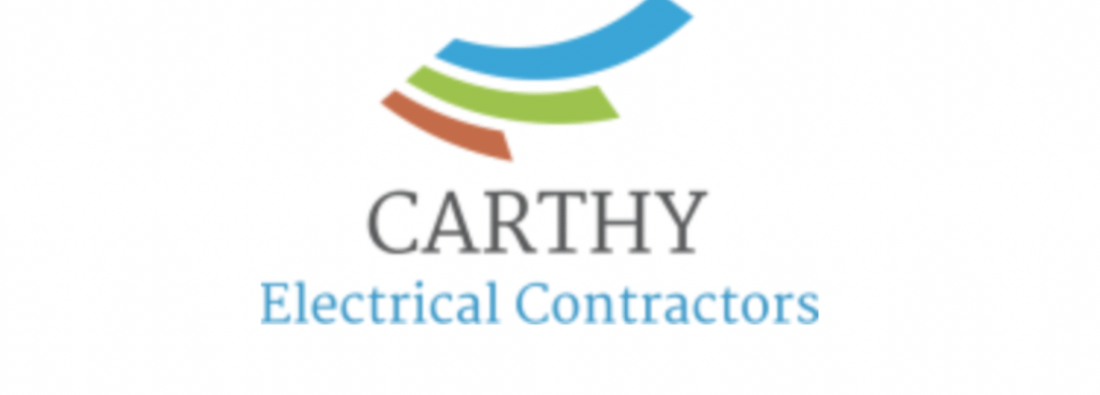 Main header - "Carthy's Electrical Contractors"