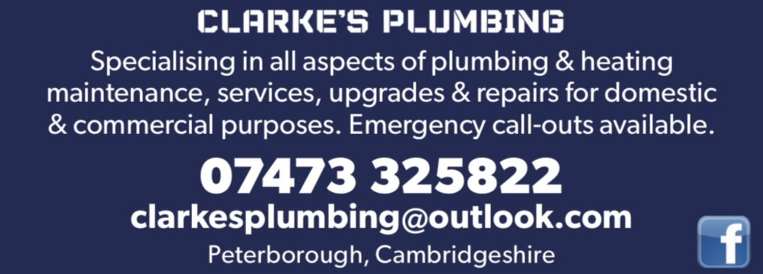 Main header - "Clarke's Plumbing"