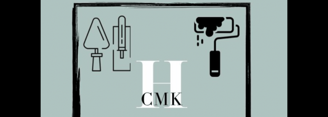 Main header - "HCMK Plastering & Decorating"