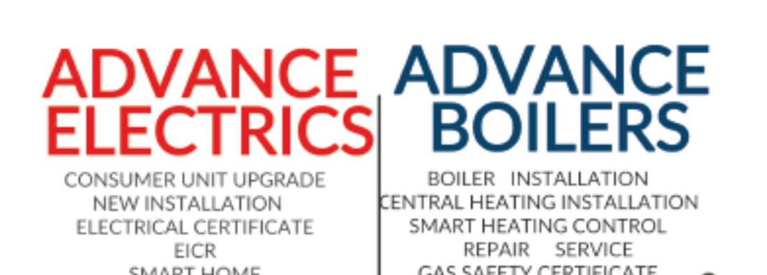 Main header - "Advance Boilers & Electrics"