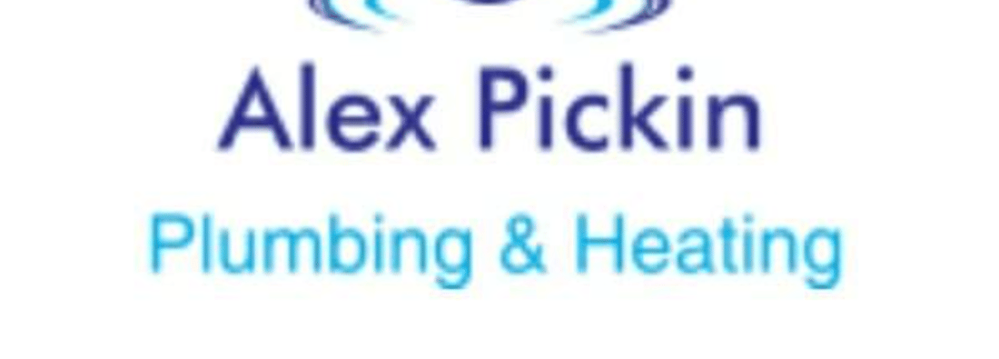 Main header - "Alex Pickin Plumbing & Heating"