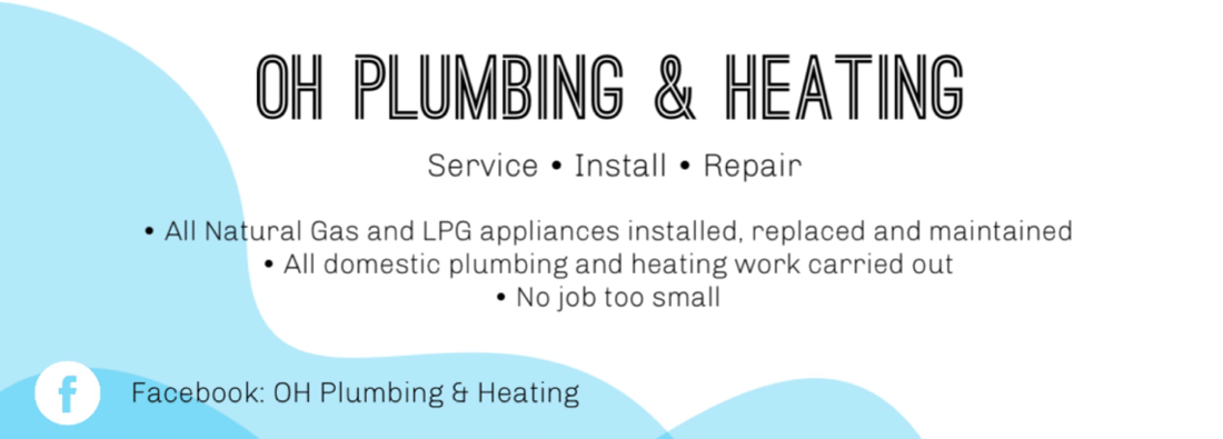 Main header - "OH Plumbing & Heating"