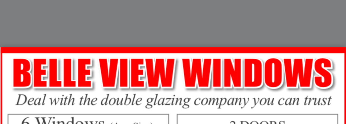 Main header - "First Class Windows"